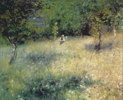 Spring at Chatou by Pierre Auguste Renoir